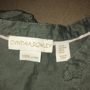 Cynthia Rowley Pants - Trendy Chambray Linen Shorts Romper Cynthia Rowley Pants - Trendy Chambray Linen Shorts Romper